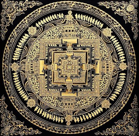 Kalachakra Mandala Auspicious Symbols In 2020 Thangka
