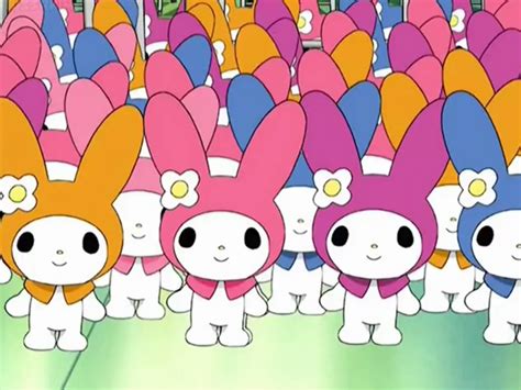 My Melody Chibi Clones Onegai My Melody Anime Wiki Fandom