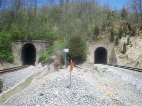 The Twin Train Tunnels Are Just South Of Cincinnati In Ryland Heights