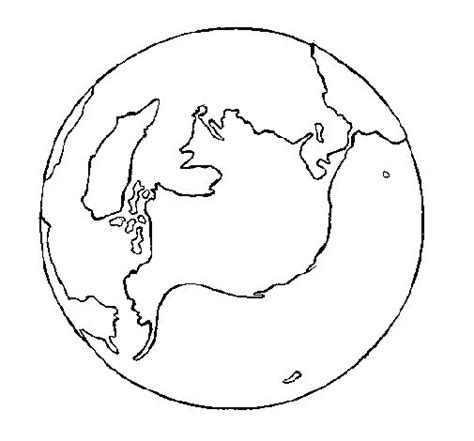 Desenho De Planeta Terra Para Colorir 794