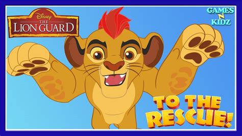 The Lion Guard To The Rescue Help Kion Save The Animals Disney