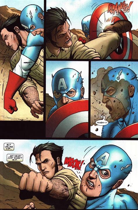 Wolverine Vs Captain America Wolverine Origins 20 Wolverine Vs