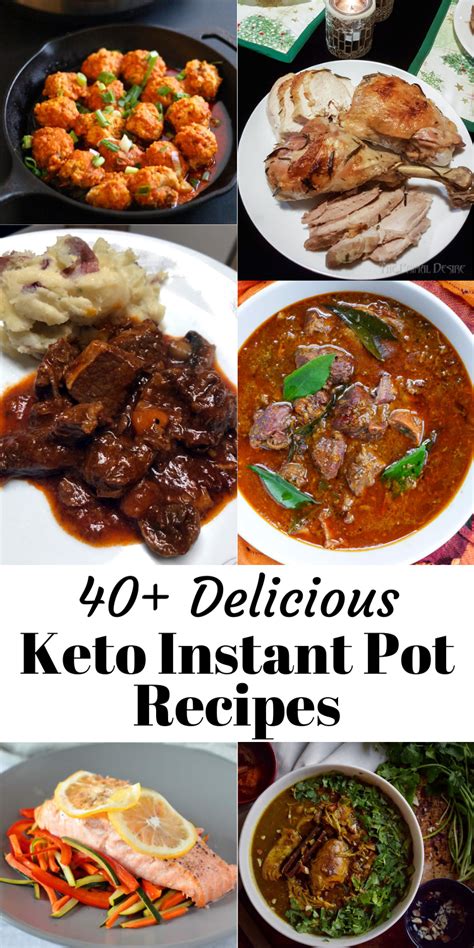 40 Delicious Keto Instant Pot Recipes • Oh Snap Let S Eat