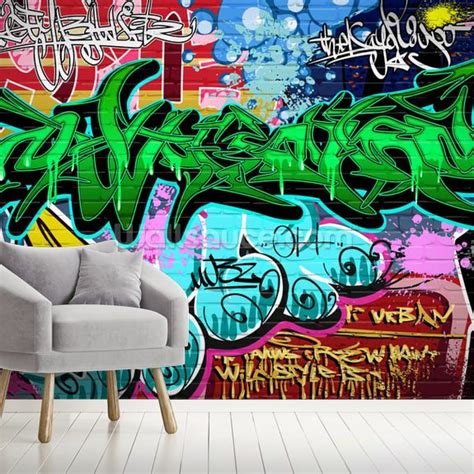 Graffiti Art Vector Background Urban Wall Wallsauce Us