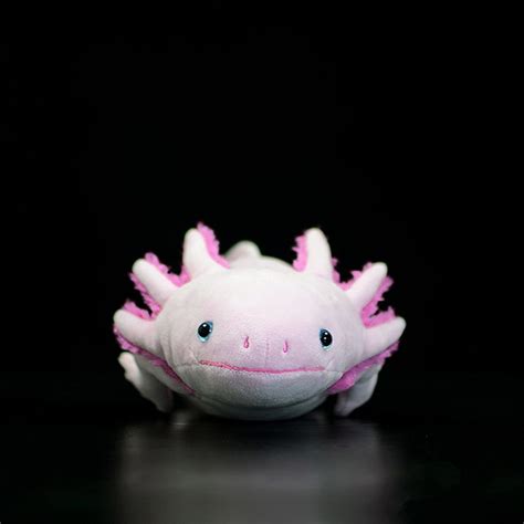 Simulation Axolotl Plush Toy 20 Soft Realistic Pink Axolotl Fish