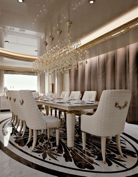Numero Tre Collection Turriit Luxury Yacht Dining Room