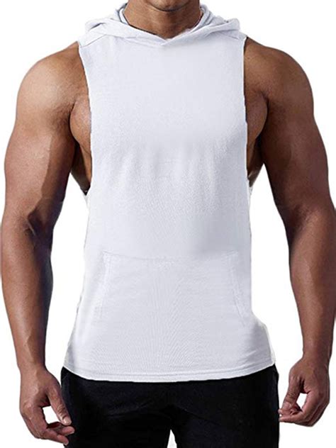 LELINTA Mens Tank Top Undershirt Sleeveless Active Gym Workout Shirt