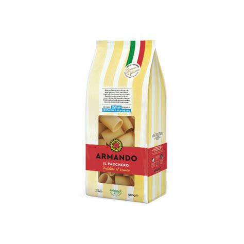Pacchero Armando Gr500x6 100 Grano Italiano Zero Pesticidi Bergel