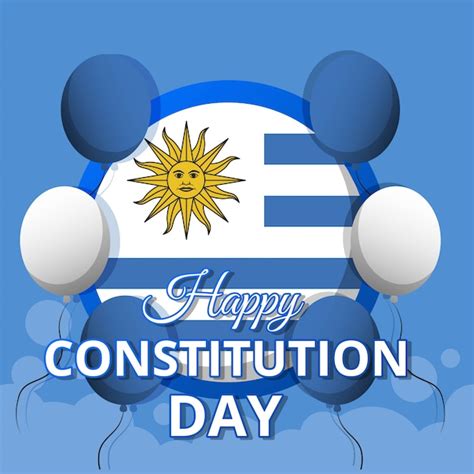 Premium Vector Happy Constitution Day Illustration