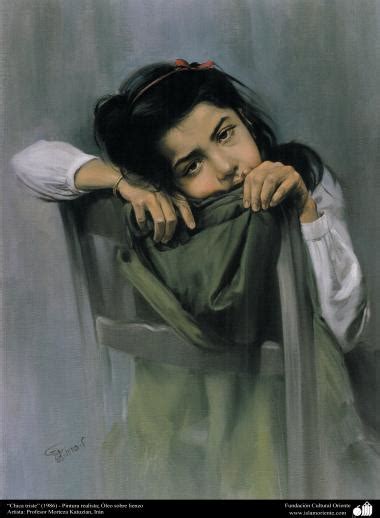 “chica Triste” 1986 Pintura Realista Óleo Sobre Lienzo Artista