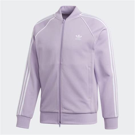 Adidas Sst Track Jacket Purple Adidas Us