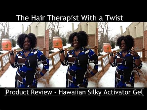 For best results, use directly. Product Review - Hawaiian Silky Gel Activator - YouTube