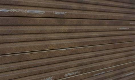 Corrugated Metal Slatwall Panel Textured Slot Wall Metal Slatwall