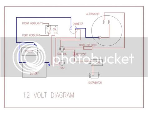 Farmall M 6 Volt Wiring Diagram