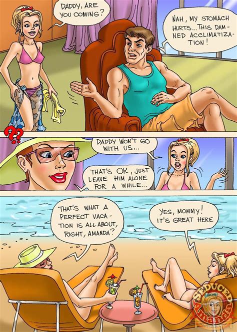 Seduced Amanda Caribbean Vacation • Porn Comics One