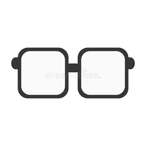 Squared Frame Glasses Icon Stock Illustrations 8 Squared Frame Glasses Icon Stock