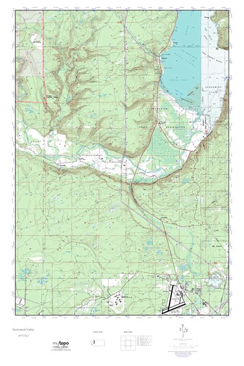 Mytopo Skokomish Valley Washington Usgs Quad Topo Map