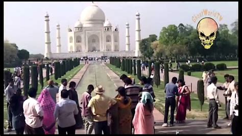 Ghost Caught In Taj Mahal Real Ghost Caught In Front Of Taj Mahal Youtube