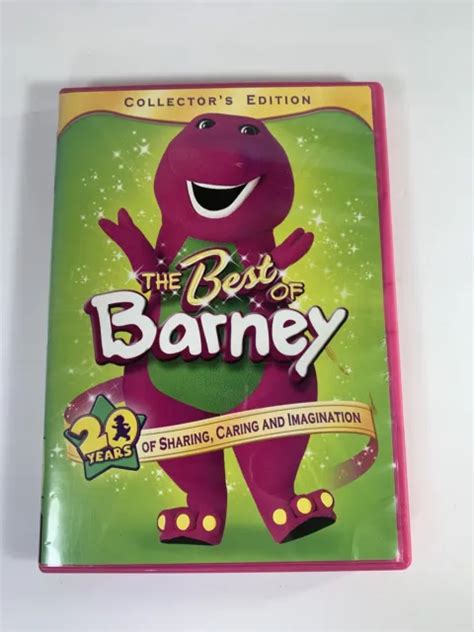 The Best Of Barney Dvd 2008 Collectors Edition 20 Years Of Sharing