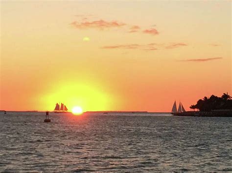 Saluting The Sunset In Key West
