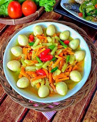Siap dinikmati dengan nasi hangat! Acar Kuning Telur Puyuh di 2020 | Resep makanan sehat ...