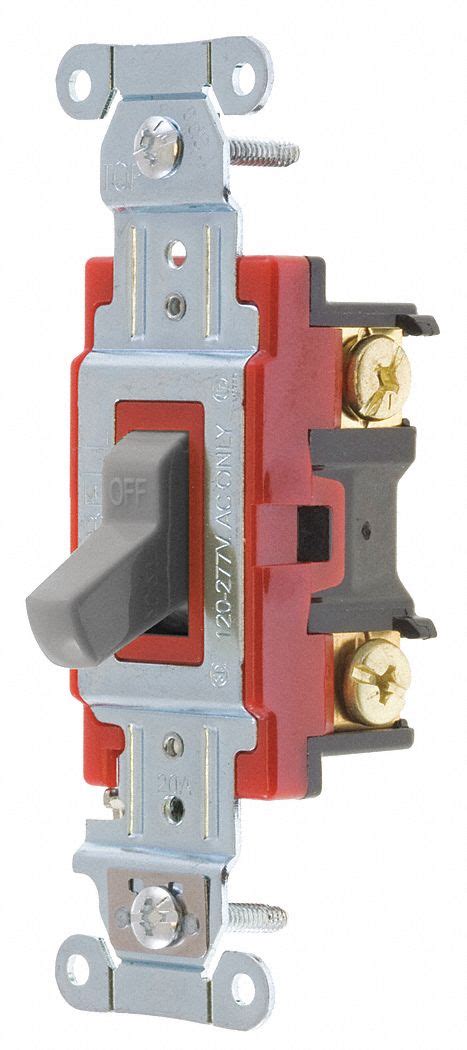 Bryant Wall Switch 2 Pole Maintained Toggle 52he644902bgry Grainger