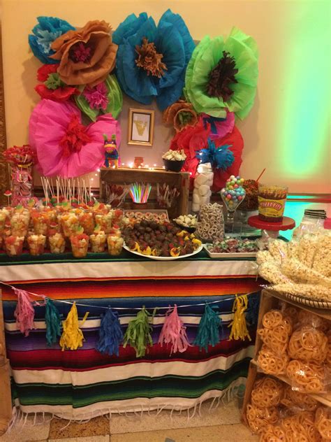 Sweet Mexican table !! | Mexican baby shower, Mexican party theme