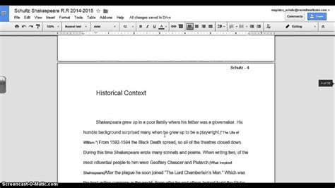 It is the best visual tool used for the reader to easily know which page they are currently reading. Adding Page Numbers in Google Docs - YouTube