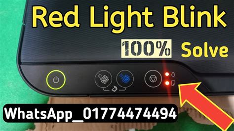 Epson L3210 Red Light Blinking Solution Epson L3100 L3110 L3115 L3116