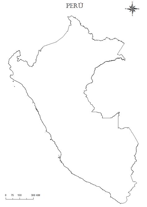 Mapa De Perú Para Colorear Perú Mi País