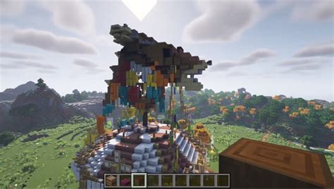 Check Out This Sweet Minecraft Build Of A Breath Of The Wild Horse