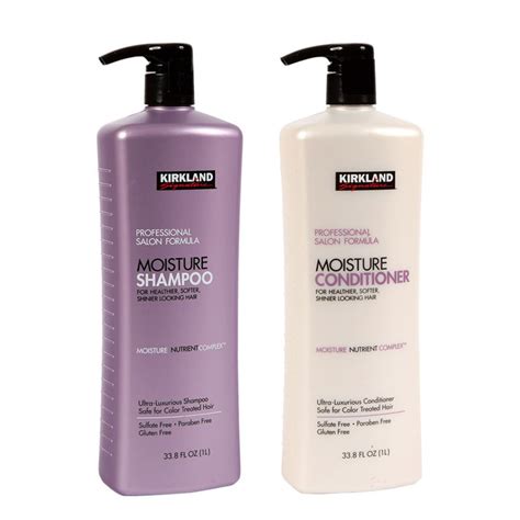 Kirkland Signature Professional Salon Formula Moisture Shampoo And