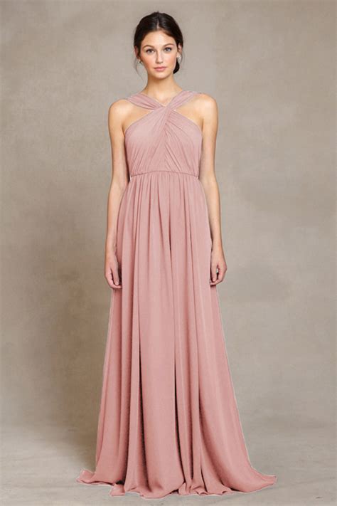 Get some of the best champagne gowns at low price to creating a feeling of warmth and brightness, champagne collection is designed with playful, light champagne bridesmaid dresses are romantic inspiration with flowers in shadow of white. 17 Stunning Blush Bridesmaid Dresses | weddingsonline