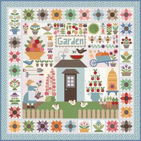 2023 Sew Along Lori Holts Calico Garden Quilt