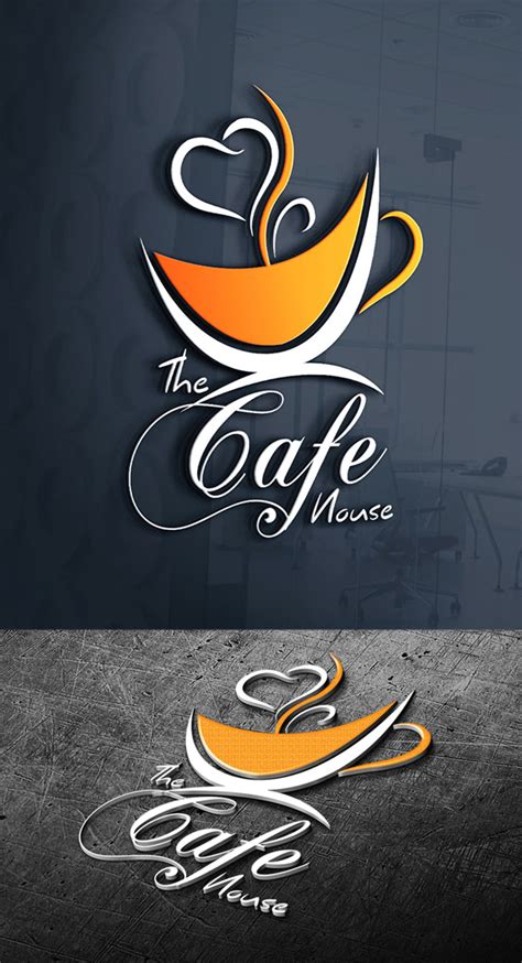 Café Design Food Logo Design Unique Logo Design Design Blog Clean