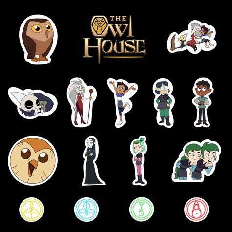 New Stickers Added To This Set Are You Or One Of Your Friends A Fan Of The Owl House This