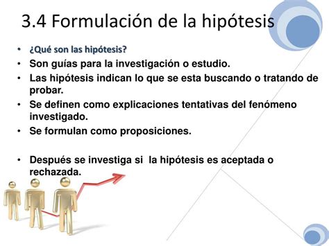 Ppt 34 Formulación De La Hipótesis Powerpoint Presentation Free