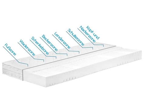 Richtiger matratzen härtegrad ist wichtig. MERADISO® 7-Zonen-Komfortschaum-Matratze, Härtegrad 3, 100 ...