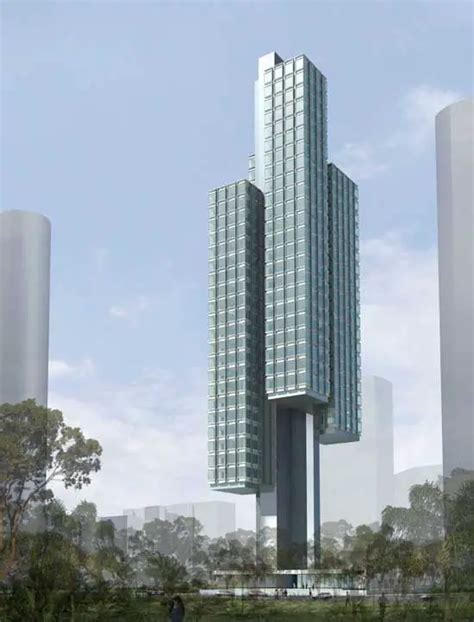 Singapore Tower Oma Scotts Tower Skyscraper E Architect