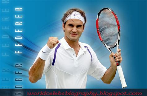 Celeberity Biography Roger Federer Worlds Most Famous Tennis Star
