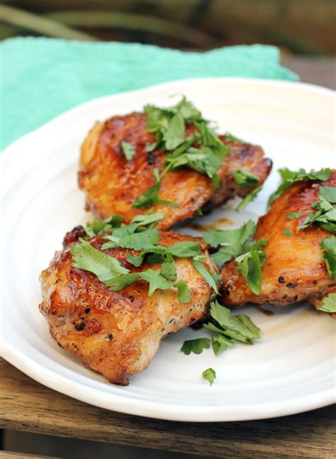 Fire Up The Grill For Chicken Thighs With Sweet Apricot Hoisin Glaze