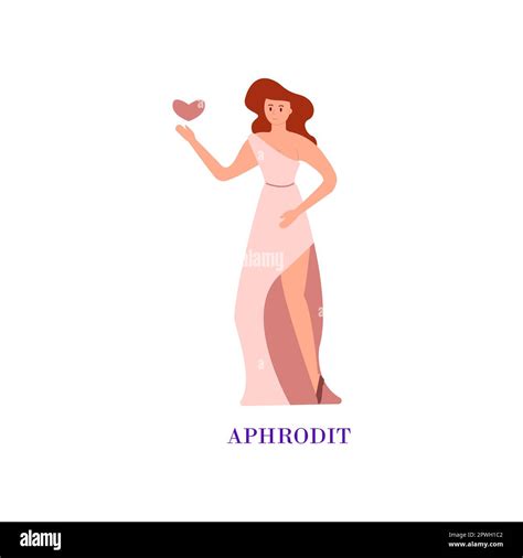 Antigua Diosa Griega Afrodita Ilustraci N De Dibujos Animados Imagen Vector De Stock Alamy