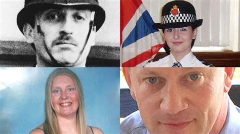 Killed In The Line Of Duty Officers Who Gave Their Lives Protecting The Public Uk News Sky News