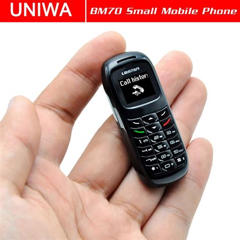 Uniwa L8star Bm70 Mini Mobile Phone Wireless Bluetooth Earphone