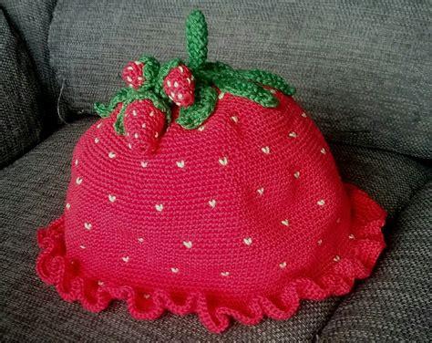 Crochet Strawberry Bucket Hat Pattern Sportfishingincostarican