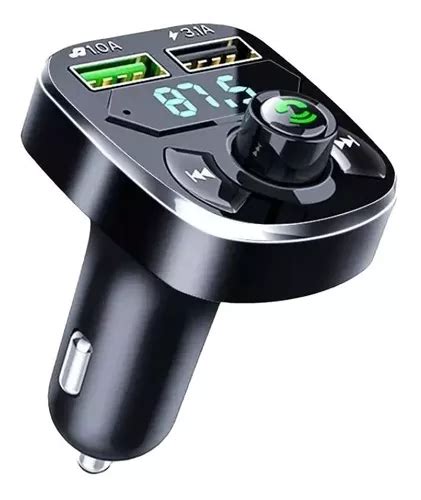 Transmisor Fm Bluetooth Adaptador X8 Mp3 Sd Cargador Carro MercadoLibre