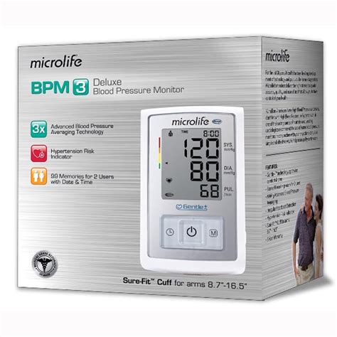 Microlife Bpm 3 Deluxe Blood Pressure Monitor