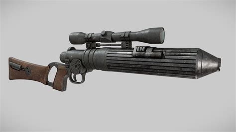 Book Of Boba Fett Blaster Ee 3 Download Free 3d Model By Damian
