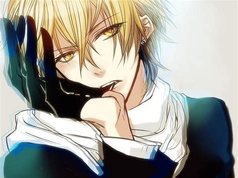 Blonde Hair Anime Boy