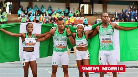 Nigeria Qualify For World Athletics Championships Mens 4x100m Relay